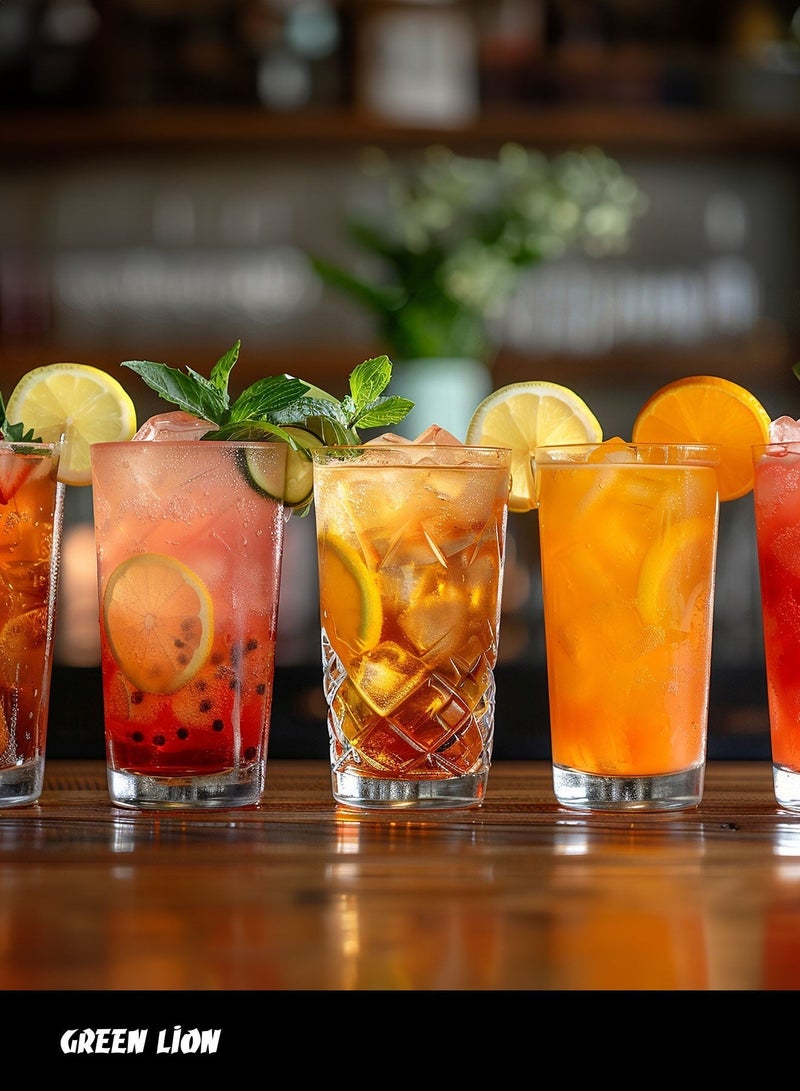 جرين ليون صانع الثلج المصنوع من الفولاذ المقاوم للصدأ مع مقبض، جهاز صانع الثلج ذاتي التنظيف مع حجمين من الثلج على شكل رصاصة، آلة ثلج صغيرة محمولة مع مغرفة وسلة للمطبخ المنزلي والمكتب والحفلات. - Image 5